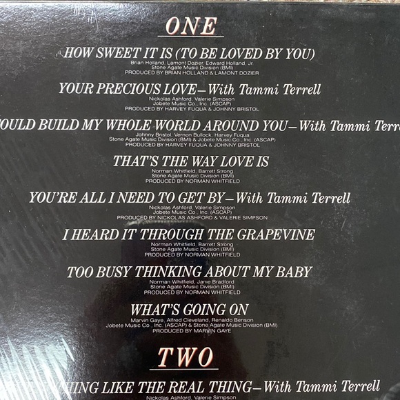 MARVIN GAYE Every Great Motown Hit LP ORIGINAL VINYL 1983 - Picture 3 of 7